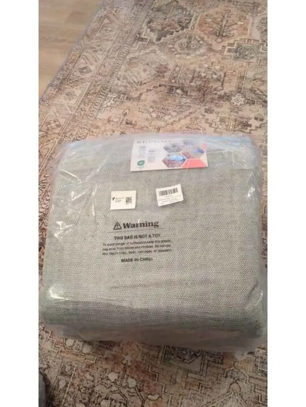 RUUGME Washable 11X11 Area Rugs Large Rugs for Living Room Soft Stain Resistant